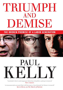 Triumph and demise by Paul Kelly cover