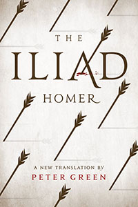 Homer's The Iliad translated by Peter Green Cover