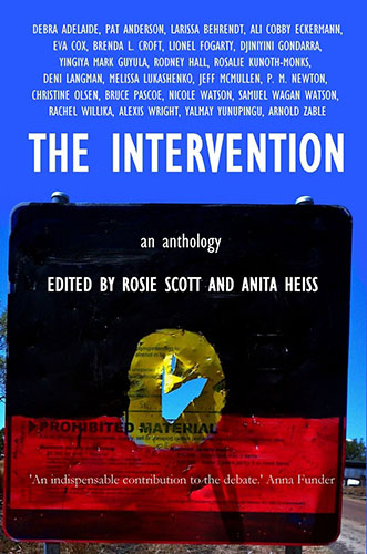 The Intervention An Anthology edited by Rosie Scott and Anita Heiss cover