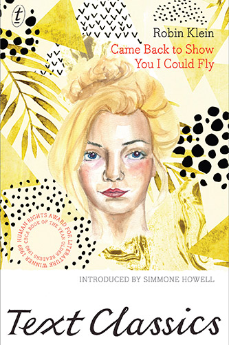 Came Back to Show You I Could Fly by Robin Klein book cover