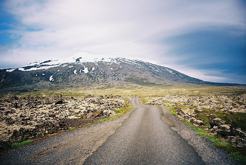 Road to Snæfellsjökull